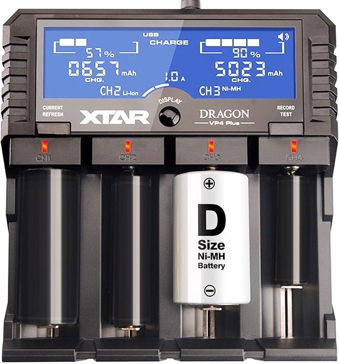 Produktbild Xtar Universal Schnell-Ladegerät (1 Stk., Ladegerät ohne Akku)