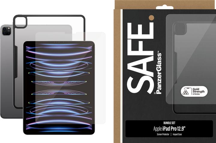 Safe Bundle Glass + Case (1 Stück, iPad Pro 12.9)