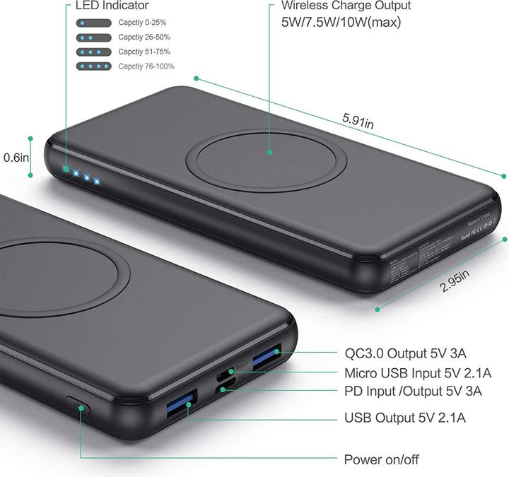 Immagine prodotto IPosible 10W Nero