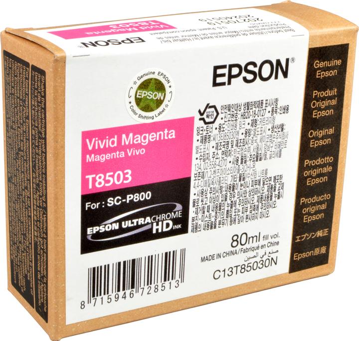Produktbild Epson T8503 UltraChrome HD Vivid (M)