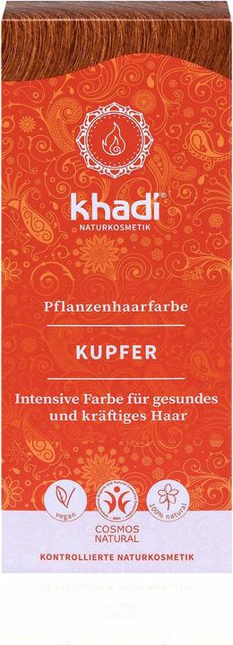 Khadi Pflanzenhaarfarbe (Kupfer)