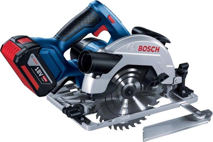 Standaard voor hout, 2 x GBA 18 V 5.0Ah accu|1 x GAL 1880 CV snellader|1 x L-BOXX 238|1 x cirkelzaagblad, 165 x 1,7/1,2 x 20 mm|1 x geleiderail FSN 1400|1 x schulpgeleider