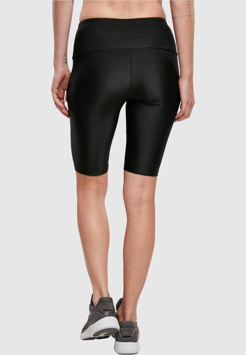 Produktbild Urban Classics Ladies High Waist Shiny Rib Cycle Shorts (S)