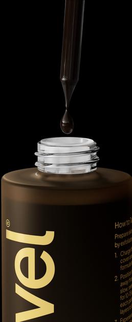 Actual product image Tanrevel ® Spray Tan Formula Dark Cool 80 ml (Self tanning serum, 40 ml)