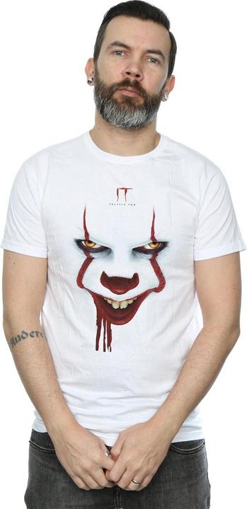 Immagine prodotto Universal Textiles Pennywise Poster Stare Maglietta Uomo (L)