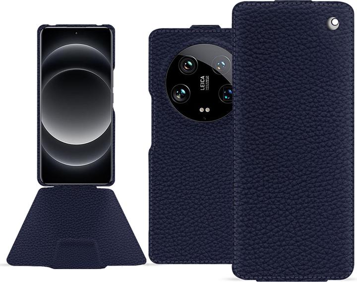 Actual product image Noreve Vertical leather shell (Xiaomi 14 Ultra)