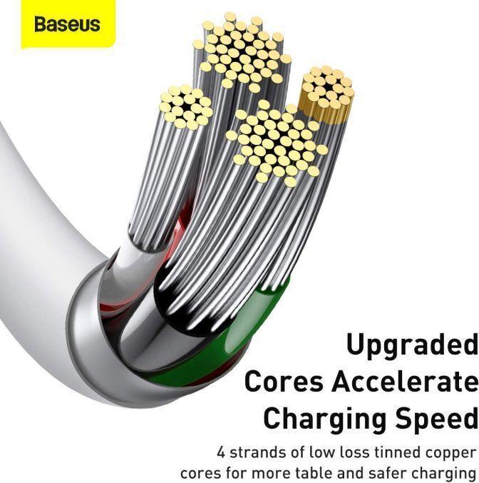 Actual product image Baseus USB Type A - Lightning (0.25 m, USB 2.0)