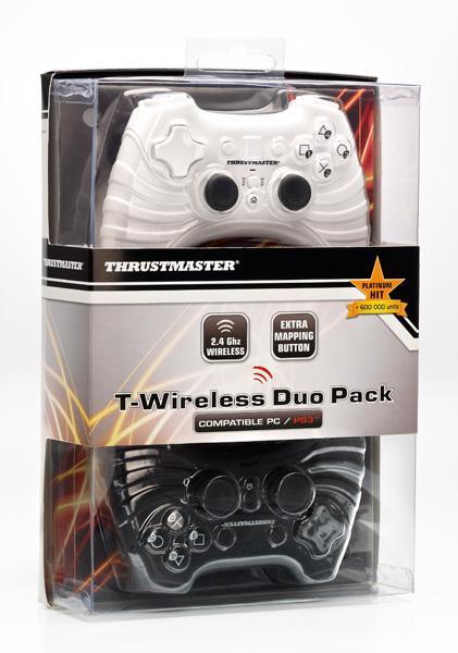 Actual product image Thrustmaster T-Wireless Duo Pack (PC, PS3)