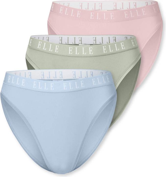 Image du produit Elle Slip High Leg - LOGO (S, Lot de 3)