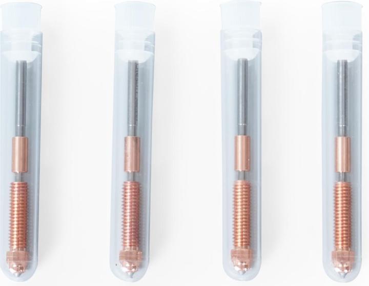 Actual product image Creality Unicorn Quick Swap Nozzle Kit 4pcs. (Blast pipe, Replacement parts)