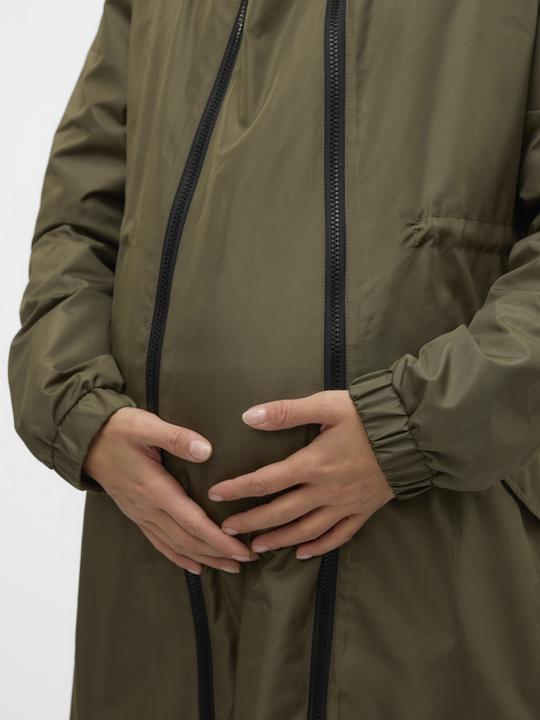 Actual product image Mamalicious Stand-up collar Elasticated cuffs Coat jacket (S)