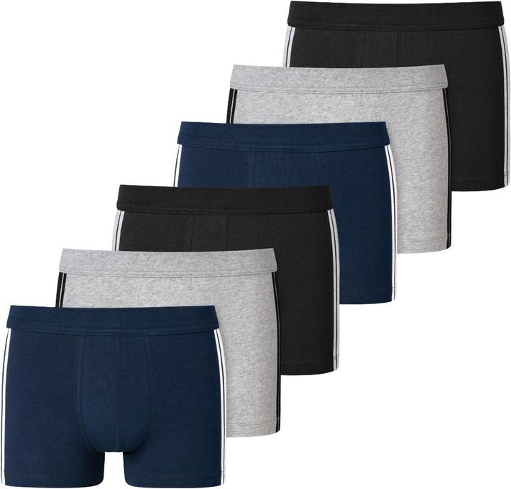 Actual product image Schiesser Pack of 6 - 95/5 Stretch - Organic Cotton 95/5 Stretch Organic Cotton (L, pack of 6)
