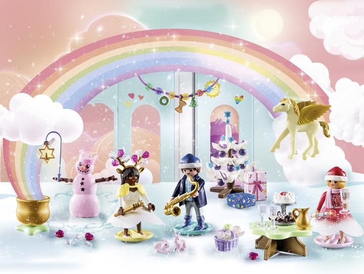 Produktbild Playmobil Weihnachtsfest unter dem Regenbogen