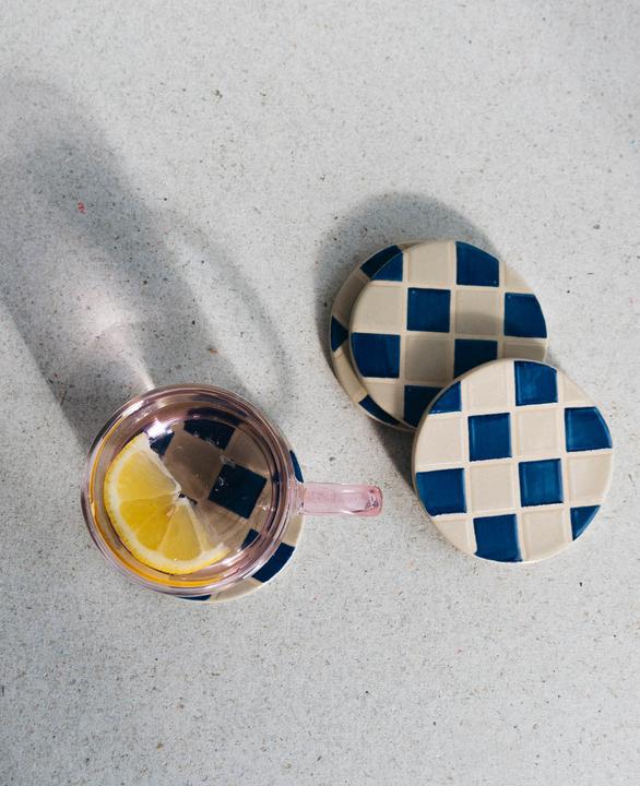 Image du produit Esmée Set de sous-verres en céramique (4 x, Dessous de verre)