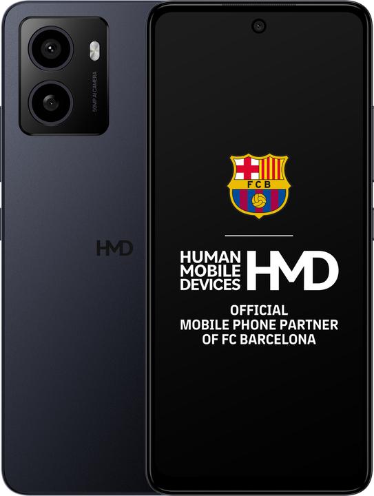 HMD C22 DS 2/64 Charcoal (128 GB, Dark Blue, 6.56", Dual SIM, 50 Mpx, 4G)