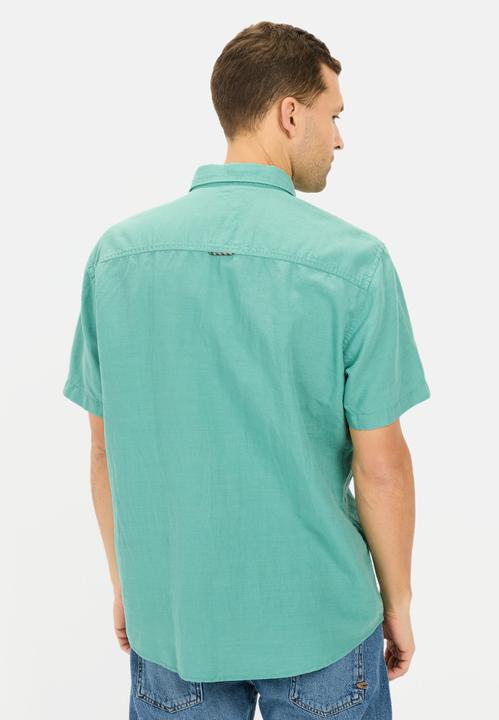 Produktbild Camel Active Kurzarmhemd aus einem Baumwoll-Leinenmix (5XL)