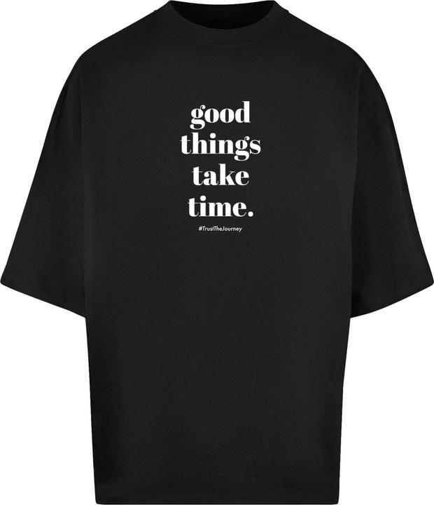 Produktbild Merchcode Good Things Take Time Huge Tee - 116823 (L)