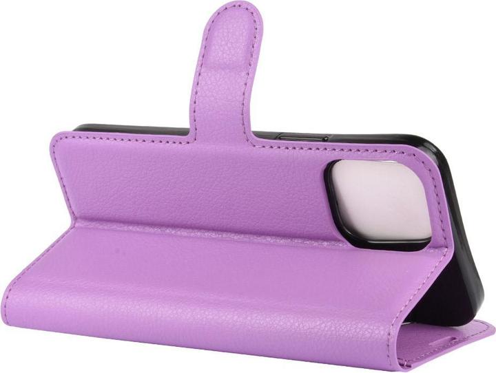 Image du produit Cover-Discount iPhone 12 / 12 Pro - Housse en cuir violet (Apple iPhone 12, Apple iPhone 12 Pro)