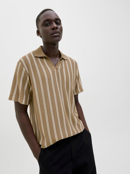 Produktbild Jack & Jones Gestreift Fly-Away Kragen Poloshirt Poloshirt (XL)