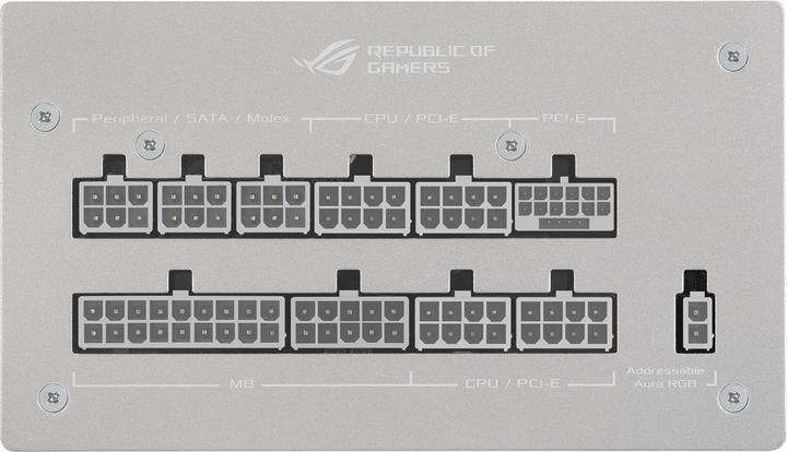 Produktbild ASUS ROG STRIX 1000W Gold Aura White Edition (1000 W)