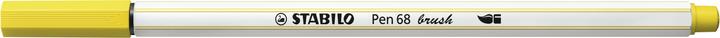 Image du produit STABILO Pen 68 brush Stylo feutre Premium (Jaune, 1 x)