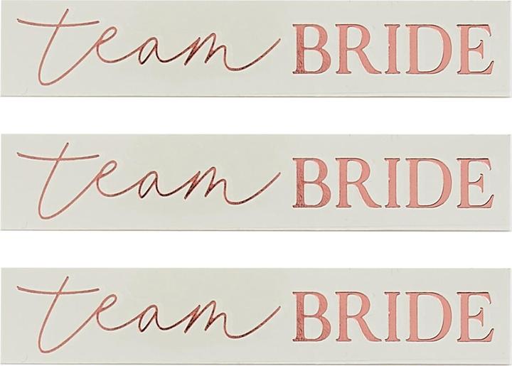 Immagine prodotto Ginger Ray Tatuaggio 'Team Bride