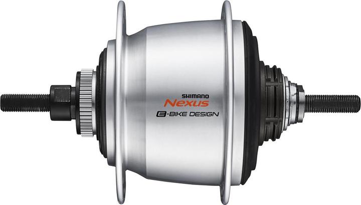 Produktbild Shimano Getriebenabe NEXUS SG-C7050 5-Gä Di2 32-Loch Center-Lock 135 mm silber (Scheibenbremse Center Lock)
