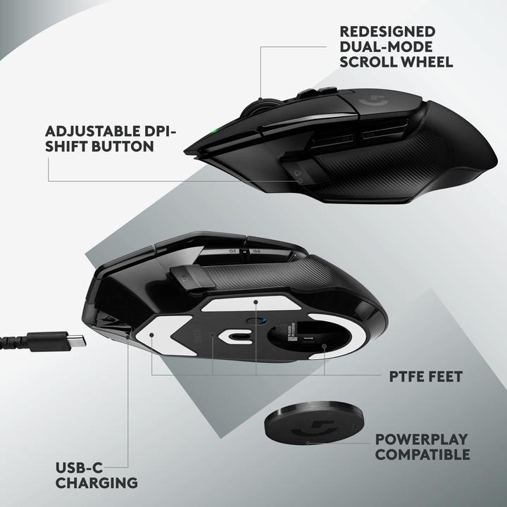 Image du produit Logitech G G502 X Lightspeed (Sans fil)