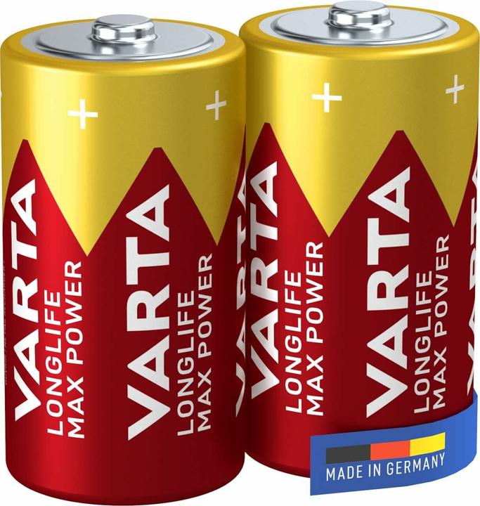 Produktbild Varta Max Power (2 Stk., C, 7800 mAh)