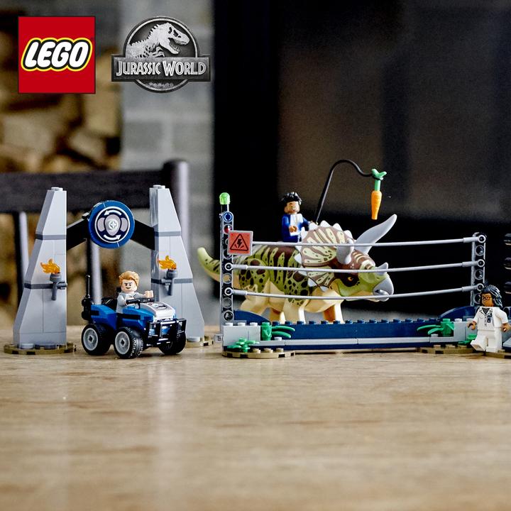 Actual product image LEGO Triceratops riots (75937, LEGO Jurassic World)