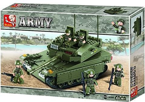 Produktbild Sluban constructor, Tank Merkava, 344 det.