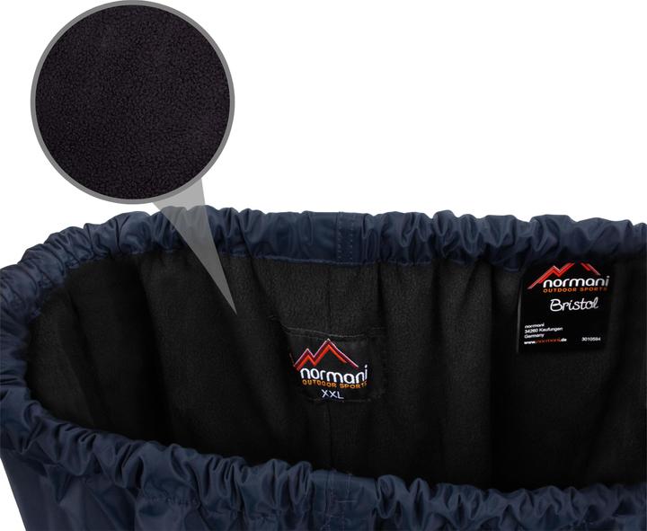 Image du produit Normani Pantalon de pluie pour enfants avec doublure en polaire - 9009 (M)