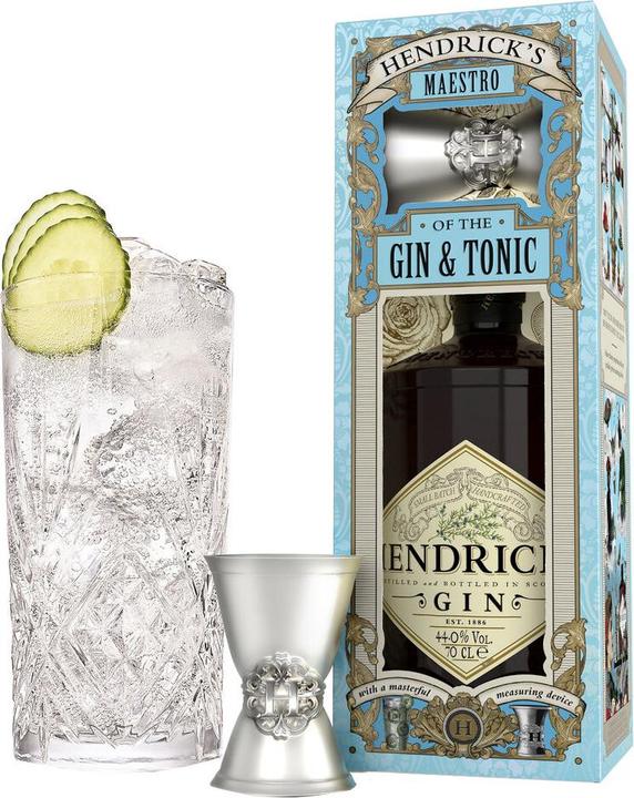 Produktbild Hendrick's Gin und Jigger (1 x 70 cl)