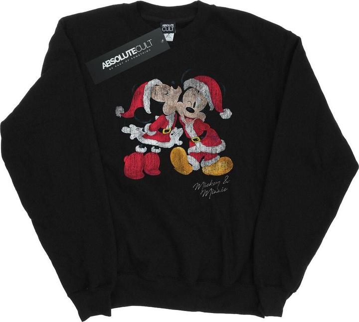 Produktbild Disney Mickey And Minnie Christmas Kiss Sweatshirt (S)