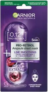 Image du produit Garnier Pro-Retinol Ampoule Sheet Mask Ampoule lissante en masque sur tissu avec Pro-Retinol 19G