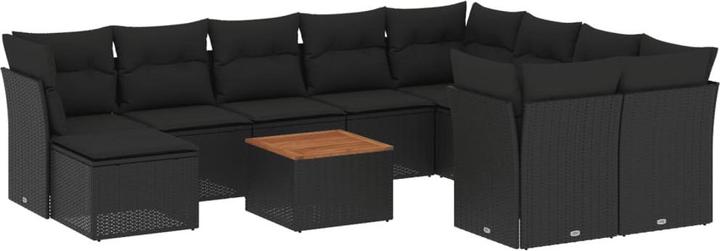 Immagine prodotto VidaXL Set da salotto da giardino da 10 pezzi con cuscini