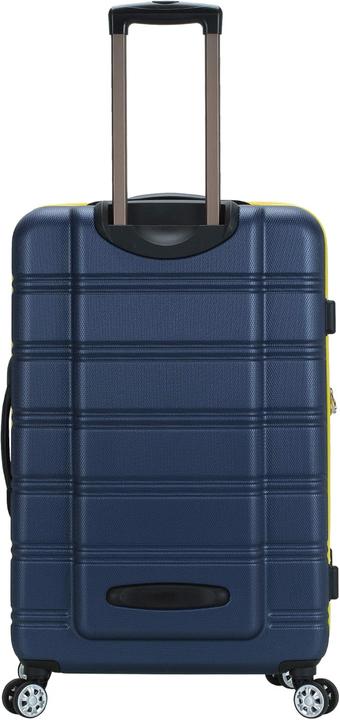 Immagine prodotto Rockland 3-teiliges Melbourne Hartschalen-Koffer-Set (93.60 l, Bagaglio a mano (fino a 50 litri), M (50 - 90l), L (90 - 115l))
