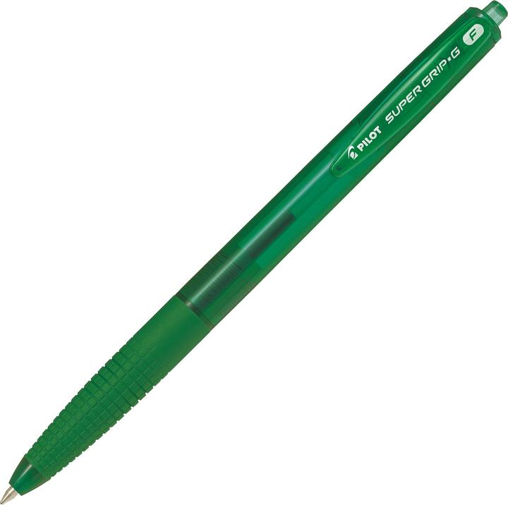 Image du produit Pilot Paquet de 12 stylos à bille SuperGrip (Vert, 12 x)