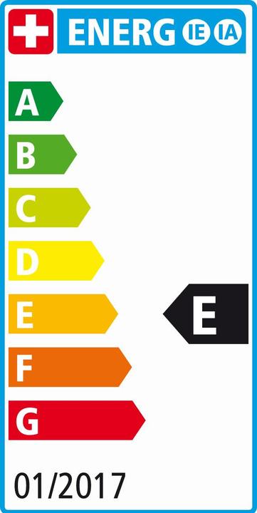 Energie-Label Similor Brausegriff (1 Strahlarten, 12 l/min)