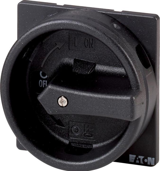 Eaton Handle, black, lockable, for padlock, fo