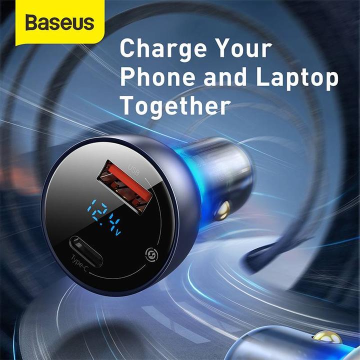 Actual product image Baseus 65W Dual Quick Charger