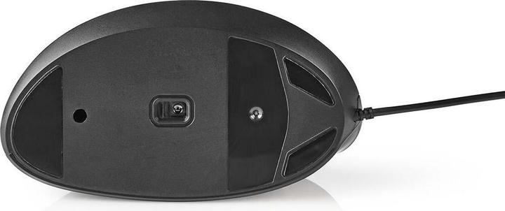 Image du produit Nedis Souris ergonomique filaire - droitier - 6 boutons - 3200 DPI - câble de 1,8 m - noir (Filaire)
