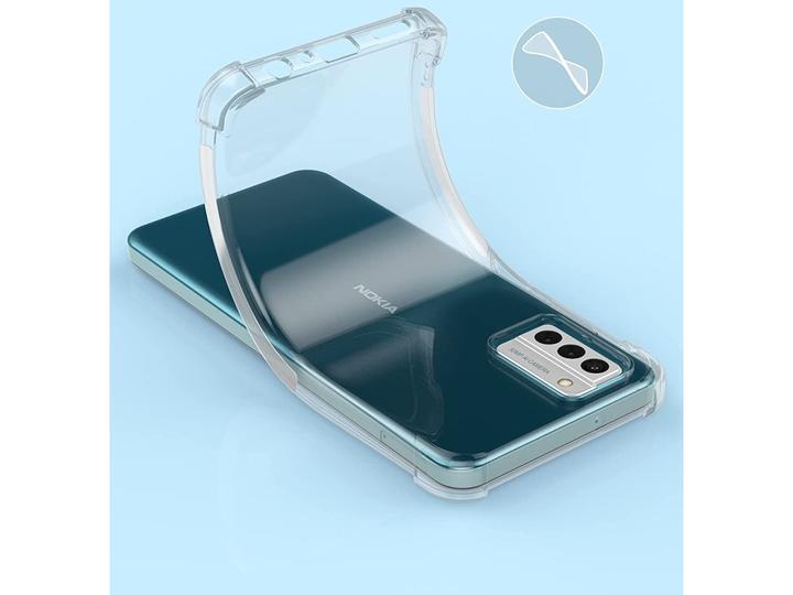 Actual product image Screenguard Nokia G22 Cover Crystal Soft Airbag Bumper (Nokia G22)