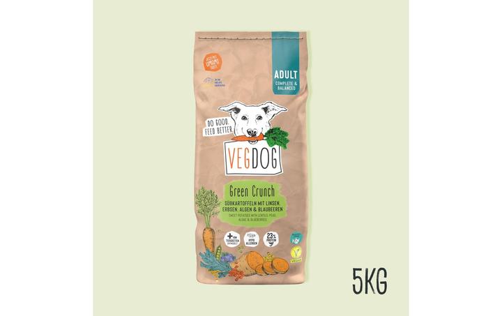 Produktbild Vegdog Green Crunch (Adult, 1 Stk., 5000 g)
