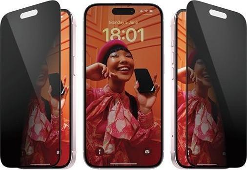 Actual product image PanzerGlass Privacy 3-in-1 Pack (1 Piece, Apple iPhone 15 Pro Max)