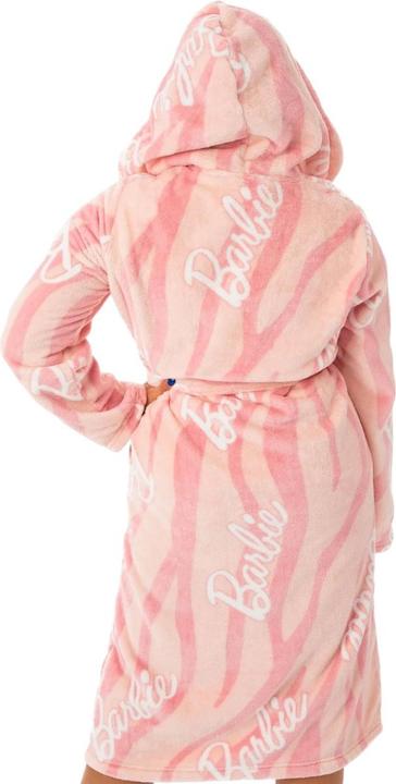 Actual product image Barbie Womens/Ladies Hooded Dressing Gown (L)