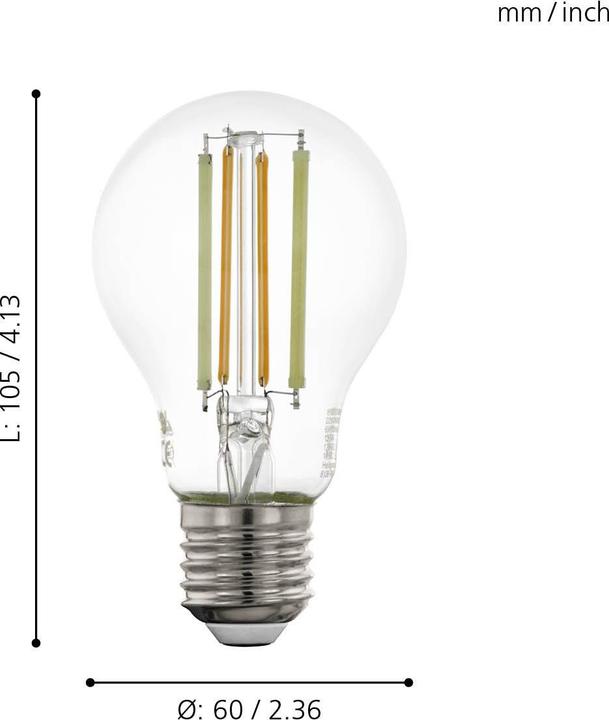 Produktbild EGLO Connect (E27, 6 W, 806 lm, 40 x, E)
