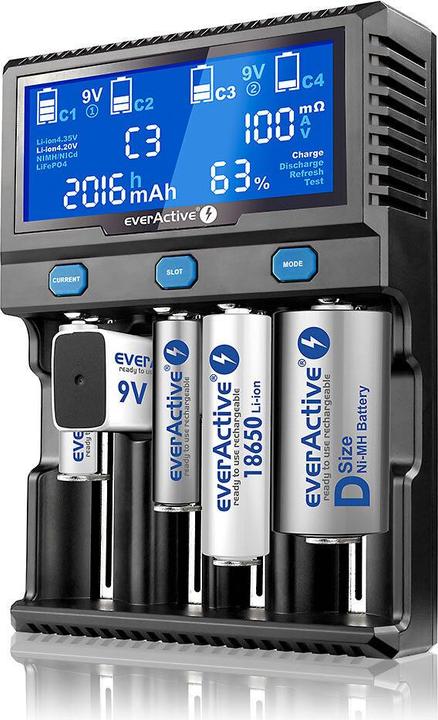 Produktbild Everactive UC-4200 (1 Stk., C, AAA, AA, Ladegerät ohne Akku)