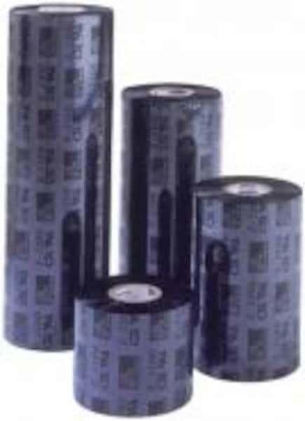Actual product image Zebra Ribbon, wax/resin, 40mm (4 cm, Black)