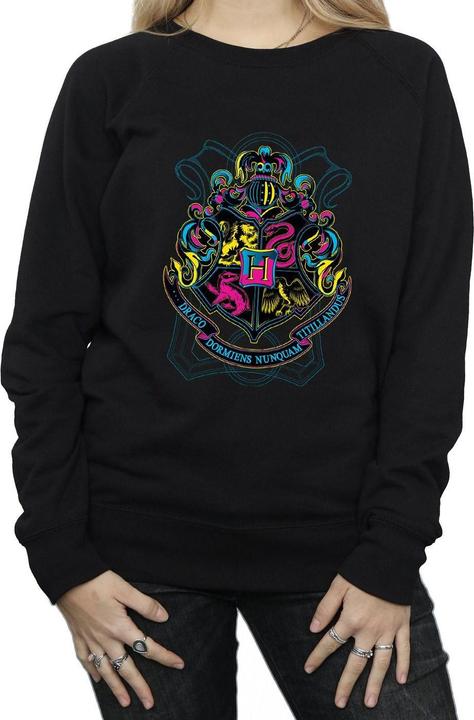 Image du produit - Sweat NEON HOGWARTS CREST - Femme (XXL)